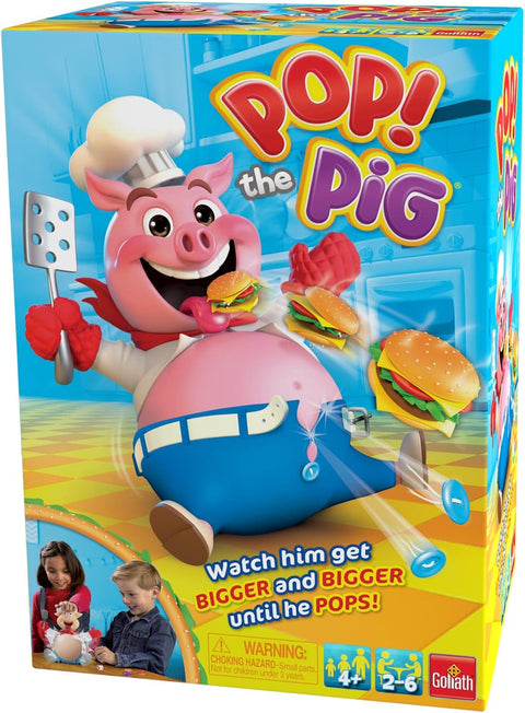 Goliath Pop The Pig (Bigger & Better) w/Greedy Granny Old Maid Card Game|Goliath In Lebanon