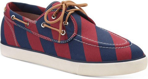 Club Room Men's Red & Navy Royce Stripe Casual Shoes | Club Room In Lebanon