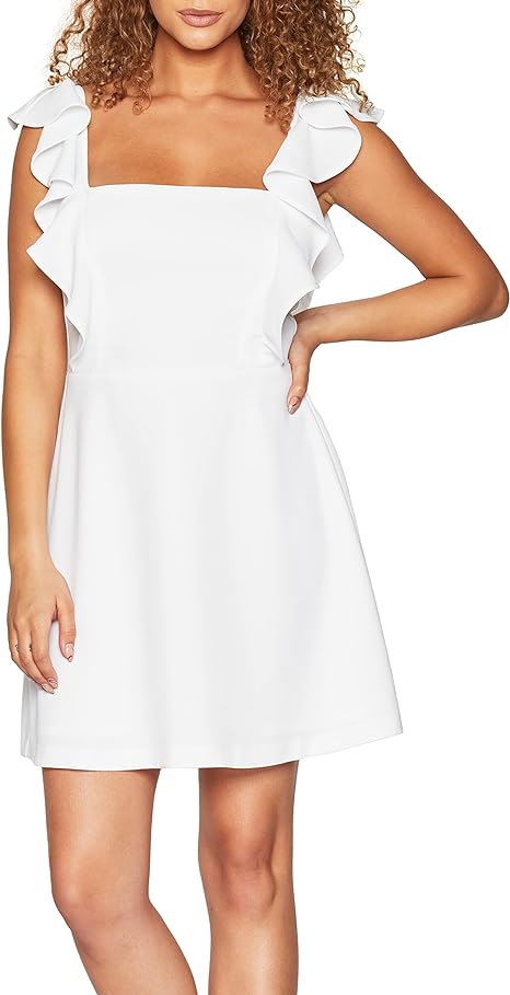 BCB Generation Women's White Dress ABF1085 shr