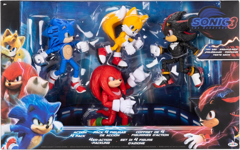 Sonic 3 Movie 5 Figures Multi-Pack |Sonic 3 In Lebanon