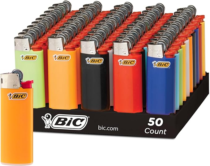 Bic J6 Maxi Assorted Lighter 1 Count