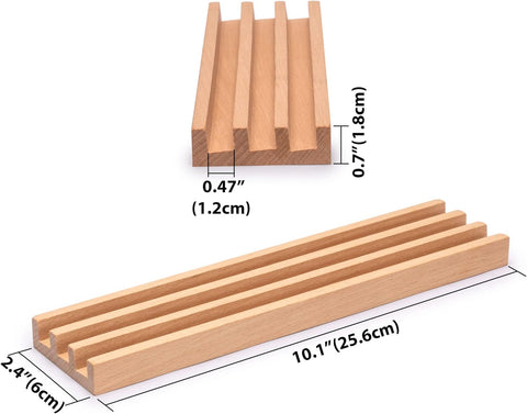 Yellow Mountain Imports Set of 4 Beechwood Domino Racks (10 Inch) | Yellow Mountain In Lebanon