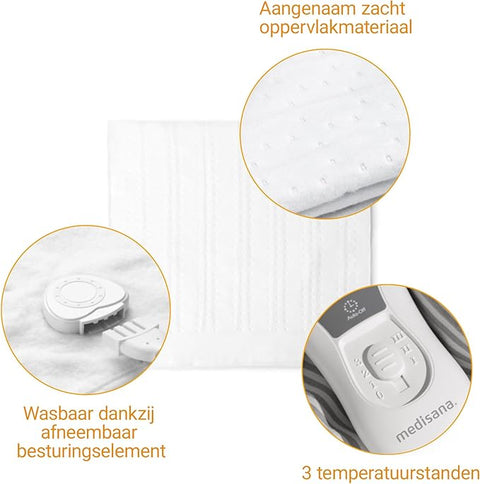 Medisana White HU 665 Electric Underblanket 150x80mm | Medisana in Lebanon