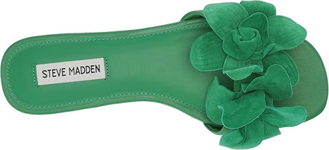 Steve Madden Women's Green Suede Melena Slippers | Steve Madden In Lebanon