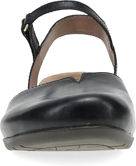 Dansko Women's Black Leather Rowan Sandals | Dansko In Lebanon