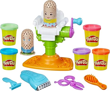 Play-Doh Buzz'n Cut Fuzzy Pumper Barber Shop Set | Play-Doh In Lebanon
