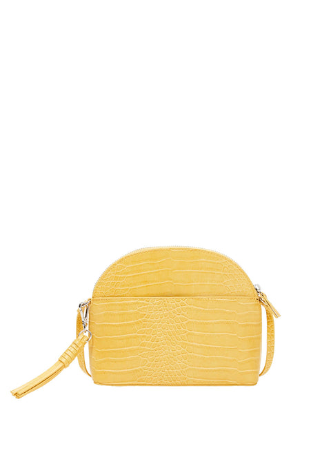 S. Oliver Women's Yellow Crocodile Crossbody Bag | S. Oliver In Lebanon