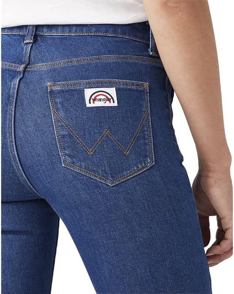 Wrangler Women's Dark Blue Diona Flare 623 Jeans | Wrangler In Lebanon