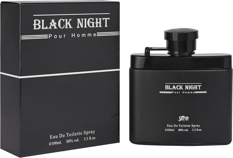 Black Night Pour Homme Men's Eau De Toilette Spray 100ml | Black Night In Lebanon