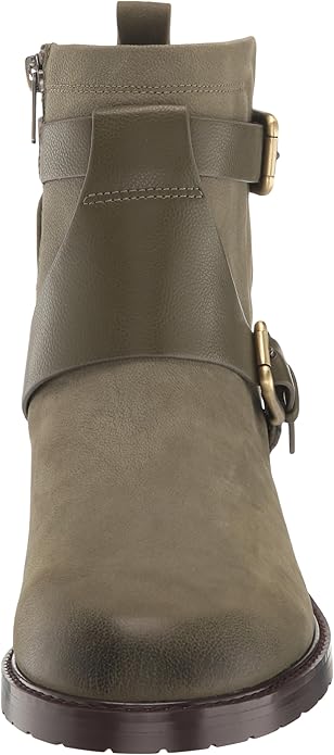 NYDJ Women's Khaki Green Parvani Heeled Ankled Boot | NYDJ in Lebanon