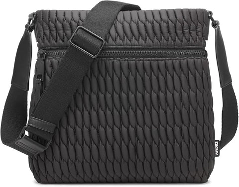 DKNY Women's Black Mack Nylon Crossbody Bag | DKNY In Lebanon