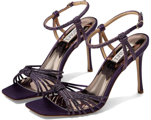 Badgley Mischka Women's Purple Estella Heeled Sandal | Badgley Mischka in Lebanon