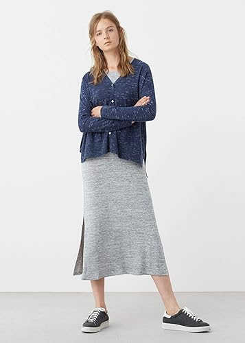 Mango Women's Navy Flecked fine Knit Cardigan |Mango In Lebanon