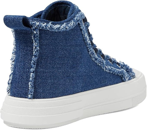 Michael Kors Women's Blue Denim Theo High-Top Sneakers | Michael Kors in Lebanon