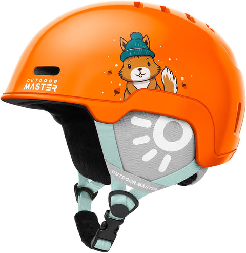 OutdoorMaster Kids Orange Ski Helmet |OutdoorMaster In Lebanon