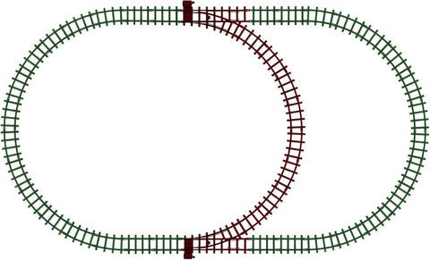 Lionel Ready-to-Play Inner Loop Track Set with 8 Curved Pieces |Lionel In Lebanon
