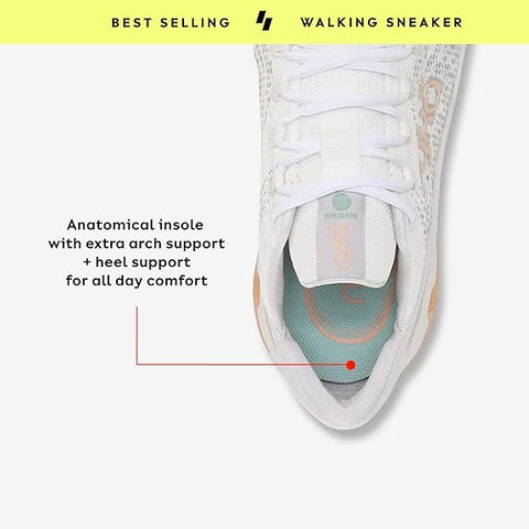 Ryka Women's Brilliant White Devotion X Walking Sneaker | Ryka In Lebanon