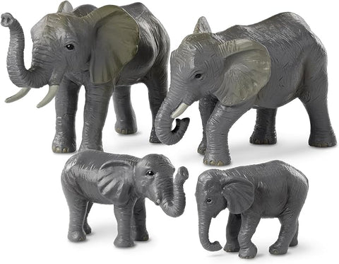 Terra by Battat 4 Pcs African Elephant Toys Family Set | Terra In Lebanon