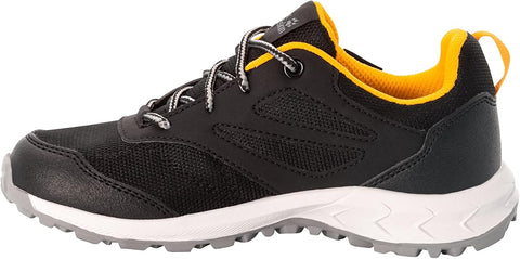 Jack Wolfskin Boy's Black Woodland Texapore Low K |Jack Wolfskin in Lebanon