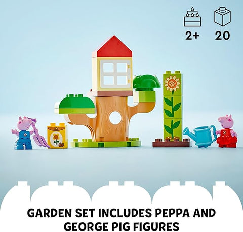 LEGO DUPLO Peppa Pig Garden and Tree House Toddler Toy with 2 Figures | LEGO In Lebanon