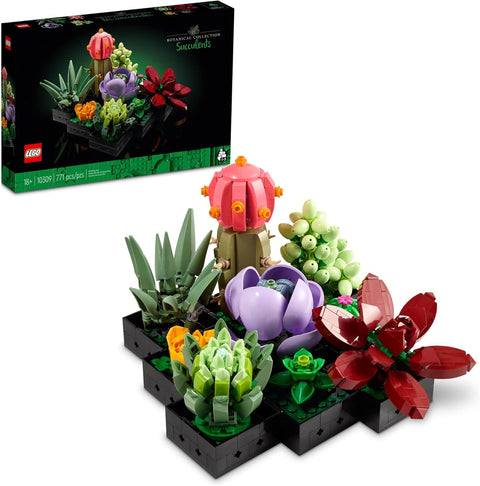 Lego Botanicals Succulents Artificial Indoor Plant Building Set|Lego In Lebanon