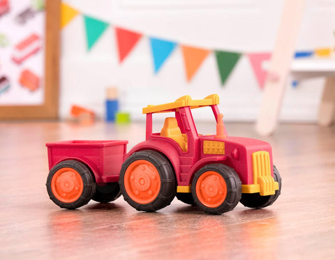 Battat Wonder Wheels  Red Toy Tractor and Trailer Farm Toys |  Battat In Lebanon