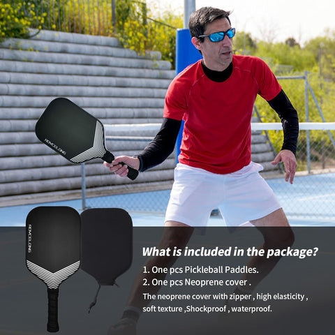 Roycelong Pickleball Paddles T700 Carbon Fiber Frosted Textured Surface 16mm Core Pickleball Racket | Roycelong In Lebanon