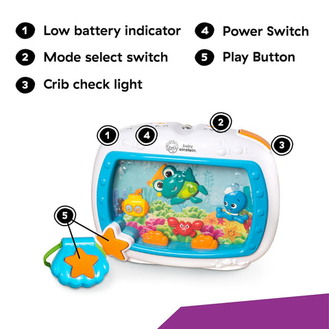 Baby Einstein Sea Dreams Soother Musical Crib Toy and Sound Machine | Baby Einstein In Lebanon