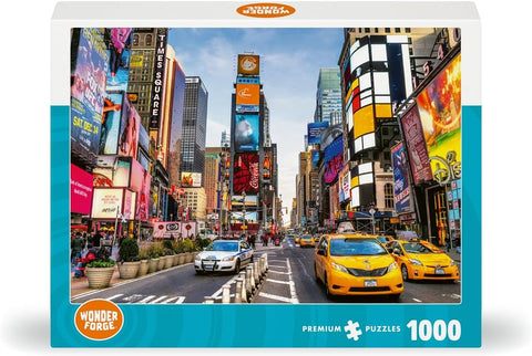 Wonder Forge Times Square New York 1000 Piece Jigsaw Puzzle for Adults | Wonder Forge In Lebanon