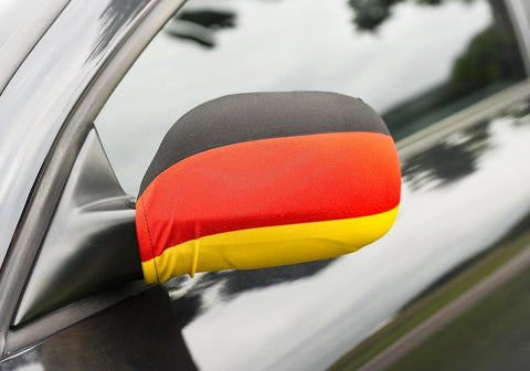 SD Exterior Mirror Covers "Germany" 2-piece Set European Championship World Cup | SD In Lebanon
