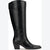 Jessica Simpon Women's Black Hemmia Low Block Heeled Boots