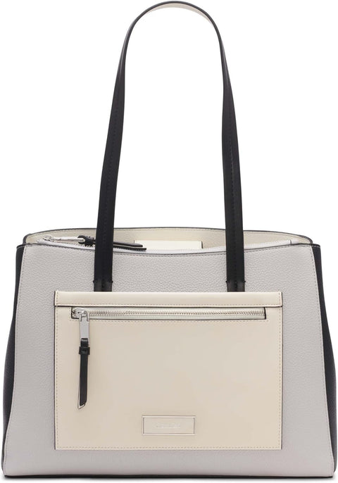 Calvin Klein Women's Back & White Hadley Tote Bag | Calvin Klein In Lebanon