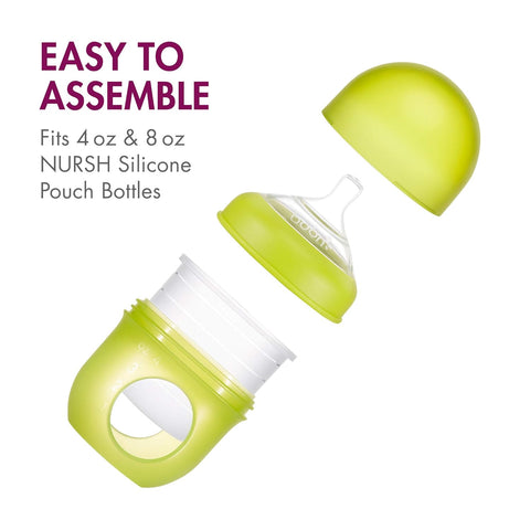 Boon Pack Of 3 Nursh Newborn Silicone Baby Bottle Nipples | Boon In Lebanon