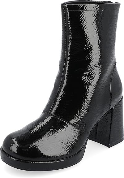Journee Collection Women's Black Comfort Foam Aylani Booties | Journee Collection In Lebanon