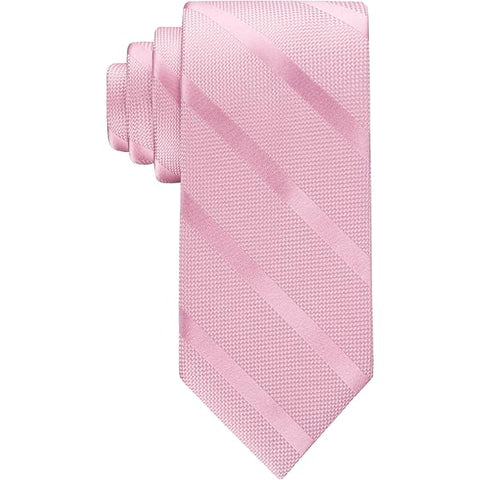 Tommy Hilfiger Men's Light Rose Solid Textured Stripe Tie |  Tommy Hilfiger In Lebanon