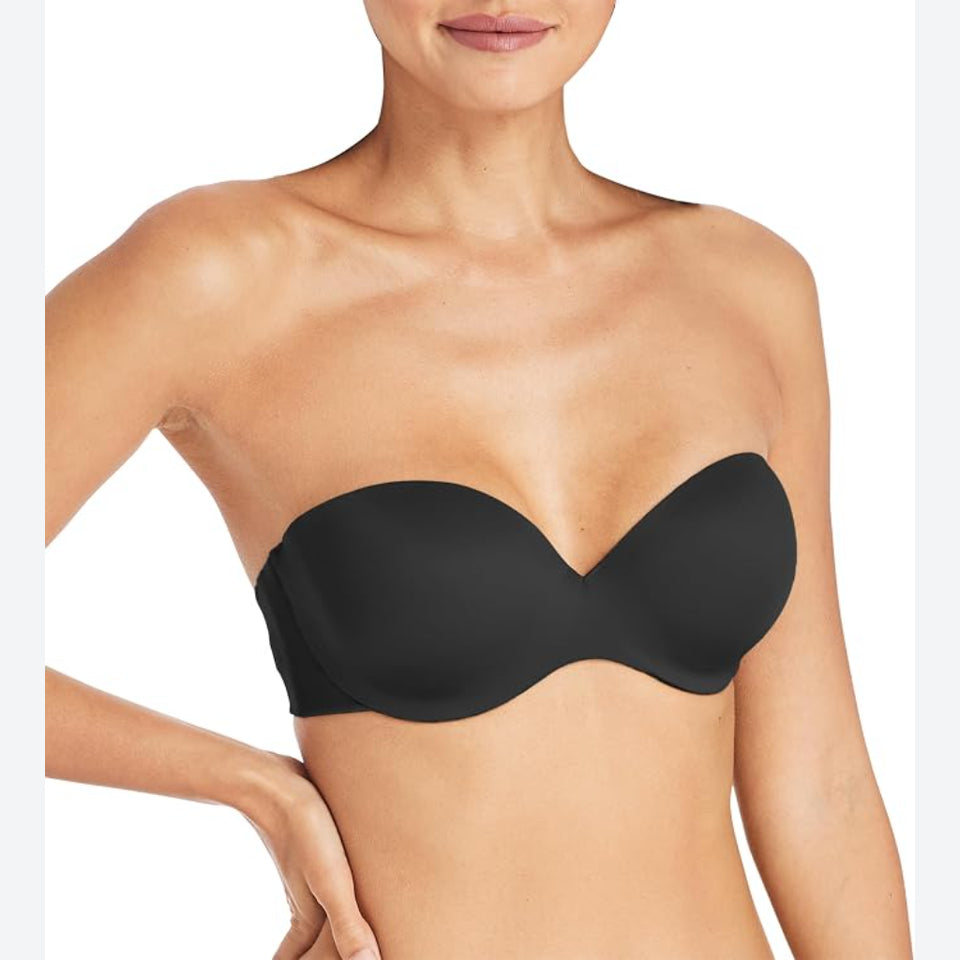 Maidenform Women's Black Comfort Devotion - Strapless Bra