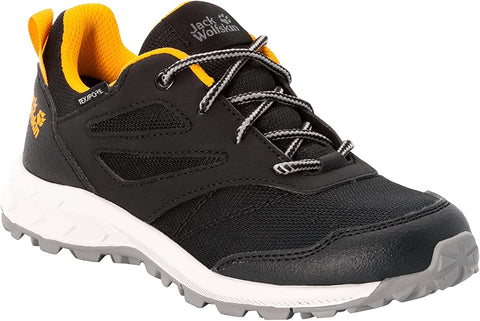 Jack Wolfskin Boy's Black Woodland Texapore Low K |Jack Wolfskin in Lebanon
