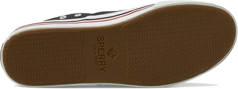 Sperry Men's Black Striper II Cvo Linen Low Top Sneakers | Sperry In Lebanon