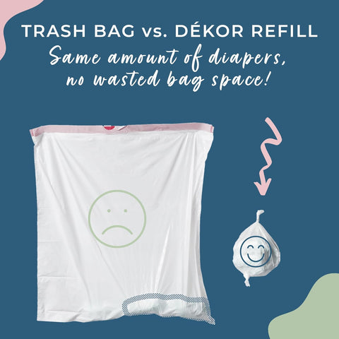 Diaper Dekor Classic Diaper Pail Refills | Dekor In Lebanon