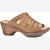 White Mountain Women's Camel Valencia Slip-on Clog Sandals