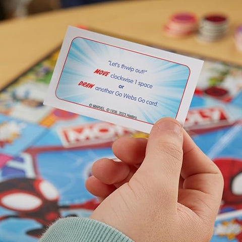 Hasbro Monopoly Junior Marvel Spidey and His Amazing Friends Edition Board Game | Hasbro In Lebanon