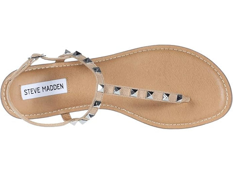 Steve Madden Women's Tan Generate Flat Sandal |Steve Madden In Lebanon