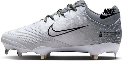 Nike Women's Hyperdiamond 4 Pro Metal Fastpitch Softball Cleats (no box lid)