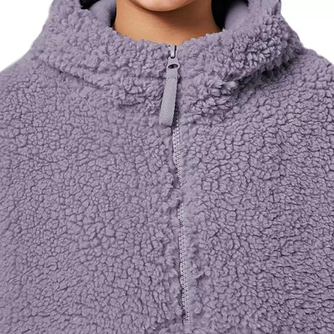 Mondetta Girl's Lilac Fur Hoodies | Mondettain Lebanon