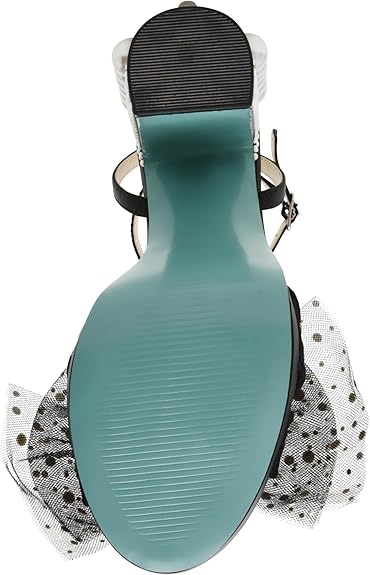 Betsey Johnson Women's Black Lulu Heeled Sandal | Betsey Johnson In Lebanon