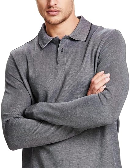 Alfani Men's Navy Classic Fit Cotton Blend Polo Neck Blouse | Alfani In Lebanon