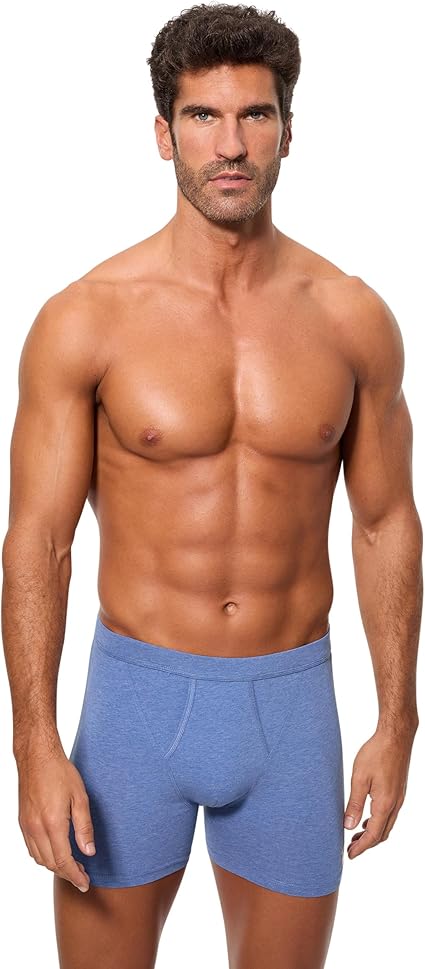 Abendorado Men's Gray & Blue Ecosmart 2Pack Boxers | Abendorado In Lebanon