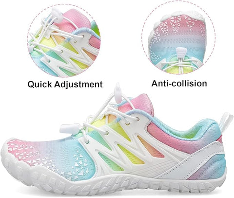 L-Run Girl's Multicolor Toddler Water Shoes Quick Dry Barefoot Beach Sneakers | L-Run  In Lebanon