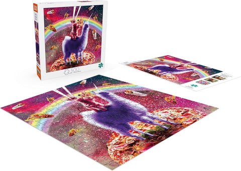 Buffalo Games - Laser Llama Kitty - 300 Large Piece Jigsaw Puzzle |Buffalo Games In Lebanon