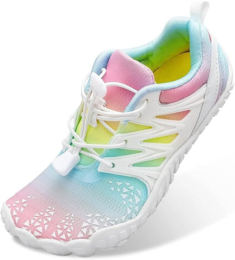L-Run Girl's Multicolor Toddler Water Shoes Quick Dry Barefoot Beach Sneakers | L-Run  In Lebanon